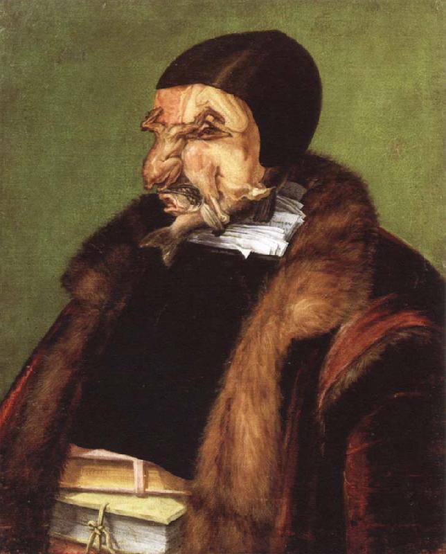 Giuseppe Arcimboldo the jurist oil painting picture